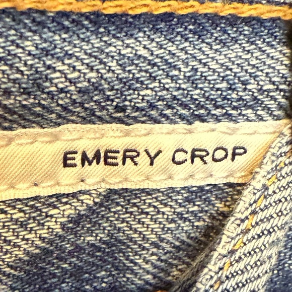 Citizens Of Humanity Women’s Lightly Distressed Emery Crop Denim Size 28 - Picture 7 of 10